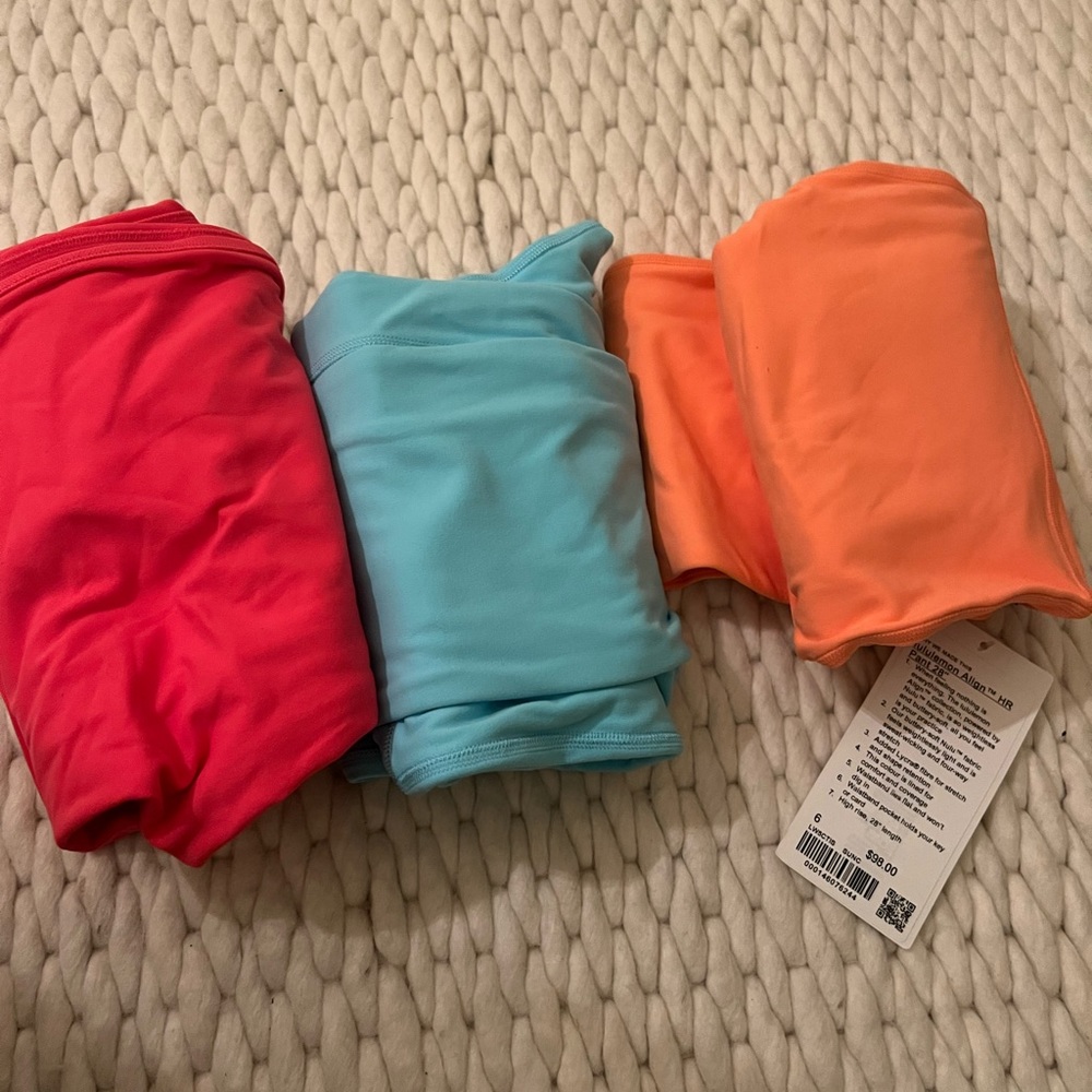 BRIGHT LULULEMON BUNDLE